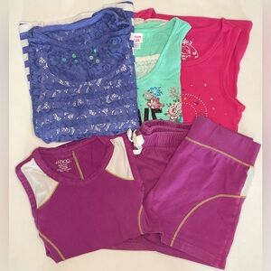 Kids Colorful Tank Tops - Lot of 6